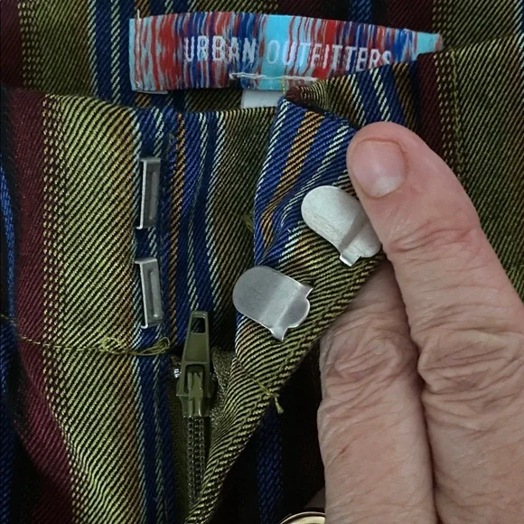 Urban outfitters size 2 striped pants - Picture 5 of 7